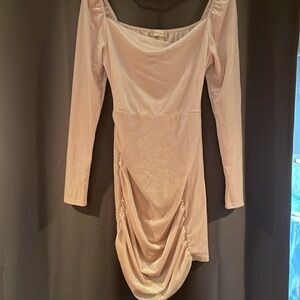 ALTARD STATE size medium, mini dress, long sleeve winter sparkly